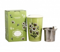 Tazza con Filtro in Acciaio - Camomilla