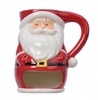 Tazza con Porta Biscotto Babbo Natale