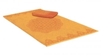 Telo da Mare - Happy Flower of Life Arancione