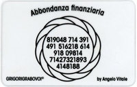 Tessera Radionica - Abbondanza Finanziaria