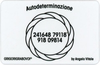 Tessera Radionica - Autodeterminazione