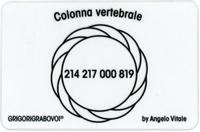 Tessera Radionica - Colonna Vertebrale