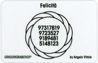 Tessera Radionica - Felicità