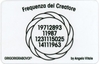 Tessera Radionica - Frequenza del Creatore