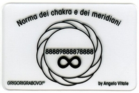 Tessera Radionica - Norma dei Chakra e dei Meridiani