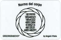 Tessera Radionica - Norma del Corpo