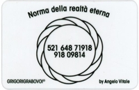 Tessera Radionica - Norma della Realtà Eterna