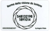 Tessera Radionica - Norma della Visione da Lontano
