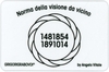 Tessera Radionica - Norma della Visione da Vicino