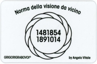 Tessera Radionica - Norma della Visione da Vicino
