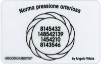 Tessera Radionica - Norma Pressione Arteriosa