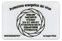 Tessera Radionica - Protezione Energetica dal Virus