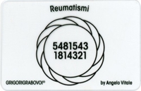Tessera Radionica - Reumatismi
