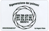 Tessera Radionica - Rigenerazione dei Polmoni