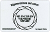 Tessera Radionica - Rigenerazione del Colon