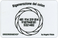 Tessera Radionica - Rigenerazione del Colon