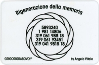 Tessera Radionica - Rigenerazione della Memoria