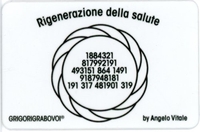 Tessera Radionica - Rigenerazione della Salute