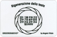 Tessera Radionica - Rigenerazione della Testa