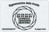 Tessera Radionica - Rigenerazione della Tiroide