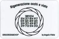 Tessera Radionica - Rigenerazione Occhi e Vista