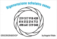 Tessera Radionica - Rigenerazione Scheletro Osseo