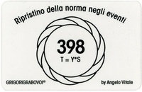 Tessera Radionica - Ripristino della Norma degli Eventi