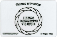 Tessera Radionica - Sistema Universale