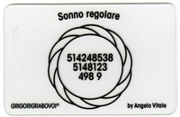 Tessera Radionica - Sonno Regolare