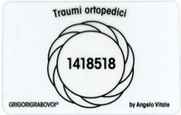 Tessera Radionica - Traumi Ortopedici