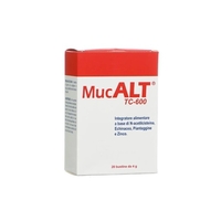 Aurora Biofarma - Mucalt Tc-600 Integratore Per Le Vie Respiratorie - 20 Bustine