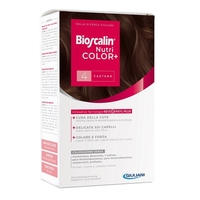Bioscalin - Giuliani Bioscalin Nutricolor Plus 4 Castano Crema Colorante 40 Ml + Rivelatore Crema 60 Ml + Shampoo 12 Ml + Trattamento Finale