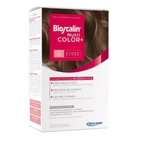 Bioscalin - Giuliani Bioscalin Nutricolor Plus 6 Biondo Scuro Crema Colorante 40 Ml + Rivelatore Crema 60 Ml + Shampoo 12 Ml + Trattamento F