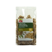 Biotobio - Biotobio Fsc Crunchy Con Avena E Canapa Bio Ad Alto Contenuto Di Fibra Con Olio Di Girasole E Senza Olio Di Palma 375 G