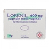 Effik - Lorenil 600 Mg 1 Capsula Molli Vaginali