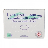 Effik - Lorenil 600 Mg 1 Capsula Molli Vaginali