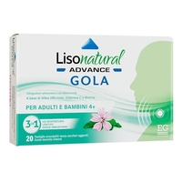 Eg - Eg Eurogenerici Lisonatural Advance Gola 20 Pastiglie