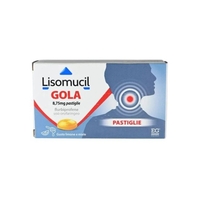 Eg - Lisomucil Gola 8, 75 Mg 16 Pastiglie Gusto Limone E Miele Flurbiprofene