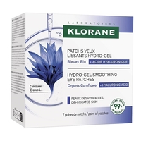 Klorane - Klorane Bleuet Patch Occhi Lev Hydro-gel 7 Pezzi Da 2 Patch