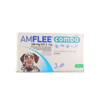 Krka - Krka Farmaceutici Milano Amflee Combo 268 Mg/241, 2 Mg Soluzione Spot-on Per Cani Di Taglia Grande
