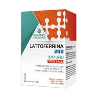 Promopharma - Promopharma Lattoferrina 200mg Integratore Immunostimolante - 30 Stick