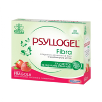 Psyllogel - Psyllogel Fibra Per La Regolarità Intestinale - 20 Bustine Gusto Fragola