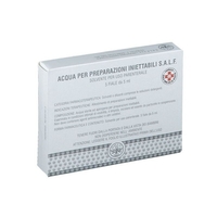 Salf - Acqua Per Preparazioni Iniettabili S.a.l.f. 5 Flaconi Da 5 Ml