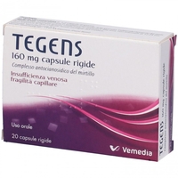 Sanofi - Vemedia Manufacturing B. V. Tegens 160 Mg Capsule Rigide Complesso Antocianosidico Del Mirtillo