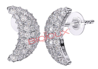 Bjt259 orecchini cresc/moon ss