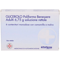 Glicerolo adulti polifarma 6.75g 6 contenitori