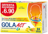 Gola Act ad azione emolliente e lenitiva contro il mal di gola gusto miele e limone 24 compresse