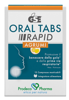 Gse oral tabs rapid agrum12 compresse