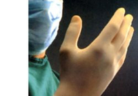 Guanto chir latt ster 8, 5