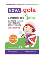 Nova gola junior arancia 20 compresse